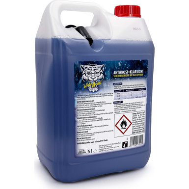 SONAX 01355000 Scheibenfrostschutz WinterBeast bis -20°C, 5L