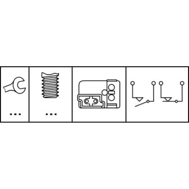 Hella | Bremslichtschalter | 6DD 008 622-771