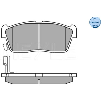 Meyle Bremsbelagsatz, Scheibenbremse MEYLE-ORIGINAL: True to OE 025 235 0715