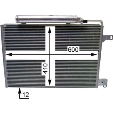 Mahle | Kondensator, Klimaanlage | AC 370 000P