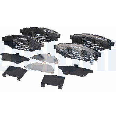 LP1999 Bremsbelagsatz, Scheibenbremse