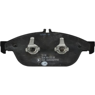 Hella | Bremsbelagsatz, Scheibenbremse | 8DB 355 020-681