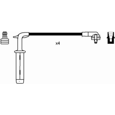 8571 Zündleitungssatz