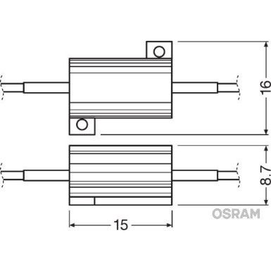 Osram | Leitungssatz | LEDriving® Canbus Control Unit (5W) | LEDCBCTRL101