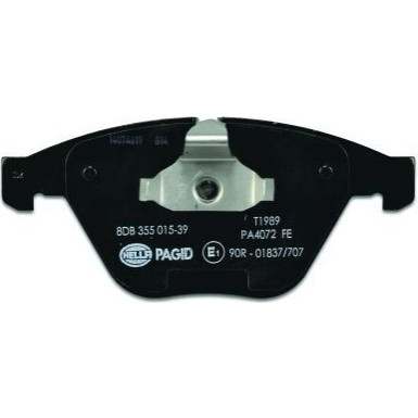 Hella Pagid | Bremsbelagsatz, Scheibenbremse | 8DB 355 015-391