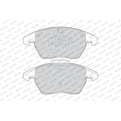 Ferodo Bremsbelagsatz, Scheibenbremse FUSE+ Technology FDB1728