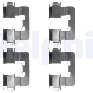 LX0539 Zubehörsatz, Scheibenbremsbelag LX0539 Zubehörsatz, Scheibenbremsbelag
