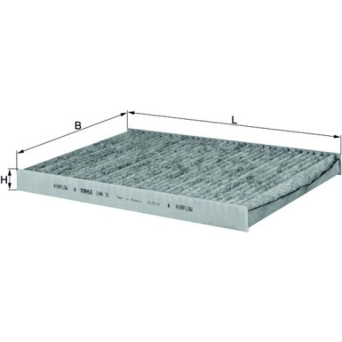 LAK 31 Filter, Innenraumluft LAK 31 Filter, Innenraumluft