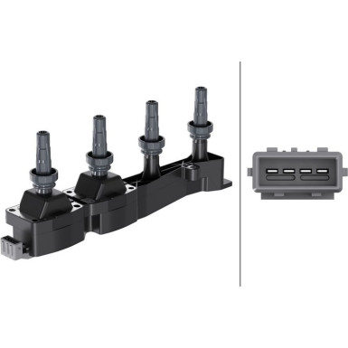 Hella | Zündspule | 5DA 193 175-731