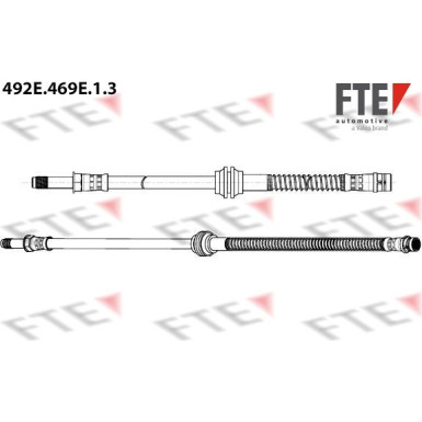 FTE | Bremsschlauch | 9240702