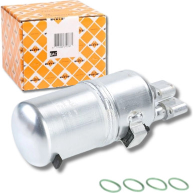 NRF 33221 Klimatrockner Aluminium, mit Dichtring NRF 33221 Klimatrockner Aluminium, mit Dichtring