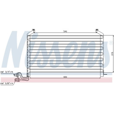 94088 Kondensator, Klimaanlage 94088 Kondensator, Klimaanlage