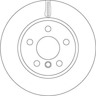 TRW | Bremsscheibe | DF6799