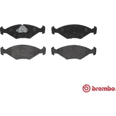 Brembo | Bremsbelagsatz, Scheibenbremse | P 23 055