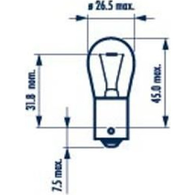 NARVA | Glühlampe | 176353000