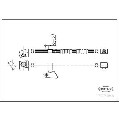 19032659 Bremsschlauch