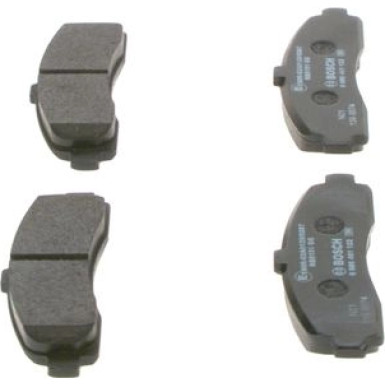 0 986 461 122 Bremsbelagsatz, Scheibenbremse