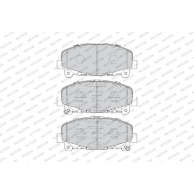Ferodo | Bremsbelagsatz, Scheibenbremse | FDB4270