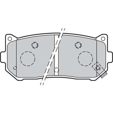 Valeo | Bremsbelagsatz, Scheibenbremse | 301841