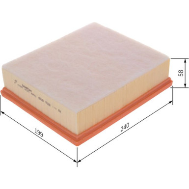 BOSCH F 026 400 550 Luftfilter