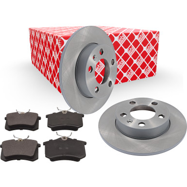 febi bilstein Bremsensatz, Scheibenbremse Bremsensatz Vorderachse 10867357