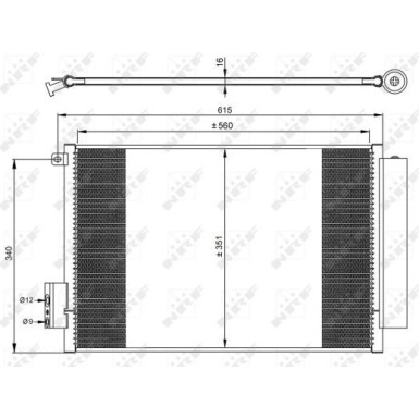 350065 Kondensator, Klimaanlage EASY FIT 350065 Kondensator, Klimaanlage EASY FIT