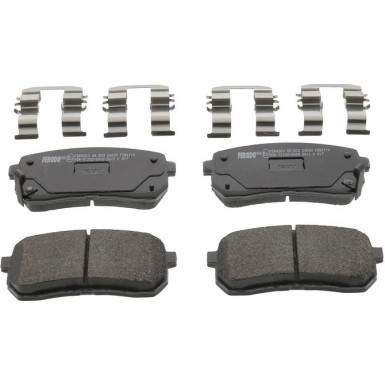 Ferodo | Bremsbelagsatz, Scheibenbremse | FDB4114