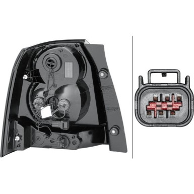Hella | Heckleuchte | 2VP 354 814-021