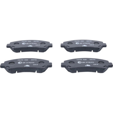 Bremsensatz, Scheibenbremse