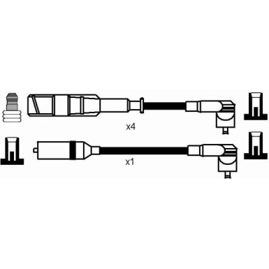 0515 Zündleitungssatz