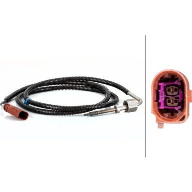 Hella | Sensor, Abgastemperatur | 6PT 014 494-841