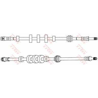 PHB617 Bremsschlauch