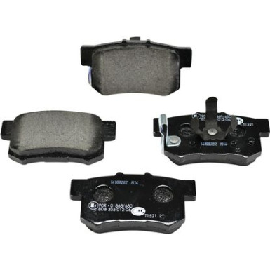 8DB 355 012-061 Bremsbelagsatz, Scheibenbremse