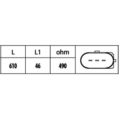 6PU 009 146-541 Impulsgeber, Kurbelwelle