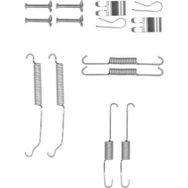 97038600 Zubehörsatz, Bremsbacken
