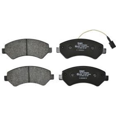 Delphi Bremsbelagsatz, Scheibenbremse LP1993