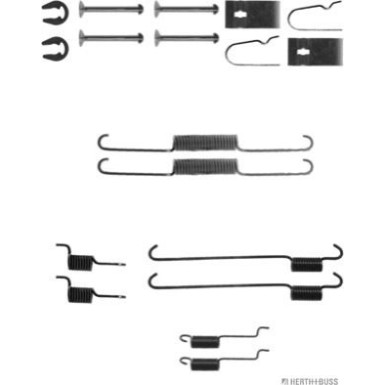 J3566002 Zubehörsatz, Bremsbacken