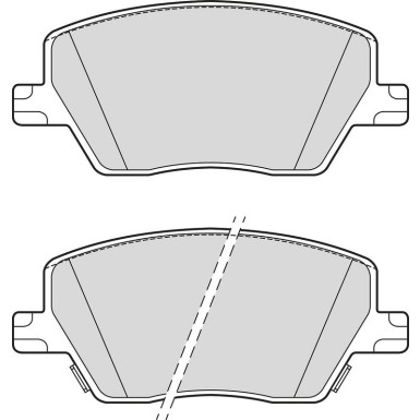 302319 Bremsbelagsatz, Scheibenbremse ESSENTIAL