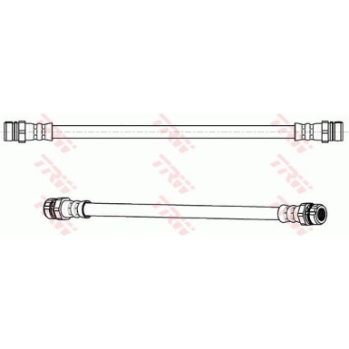 TRW | Bremsschlauch | PHA590
