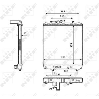 53825 Kühler, Motorkühlung