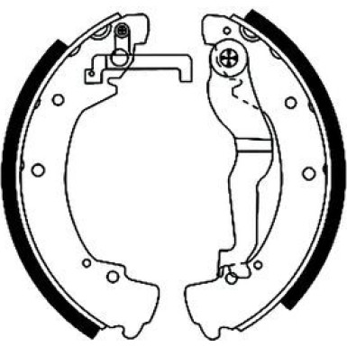 91044600 Bremsbackensatz