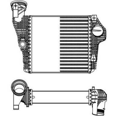 309025 Ladeluftkühler 309025 Ladeluftkühler