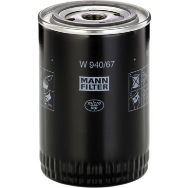 Mann-Filter | Ölfilter | W 940/67