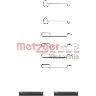 109-1070 Zubehörsatz, Scheibenbremsbelag GREENPARTS