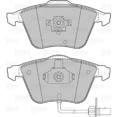Valeo | Bremsbelagsatz, Scheibenbremse | 598779