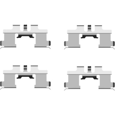 1 987 474 431 Zubehörsatz, Scheibenbremsbelag
