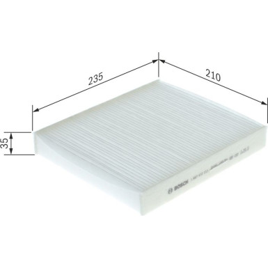 BOSCH 1 987 432 113 Innenraumfilter