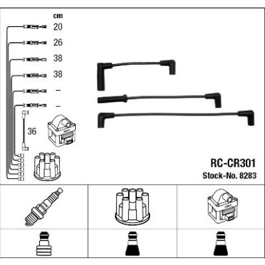 8283 Zündleitungssatz