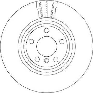 TRW | Bremsscheibe | DF6602S