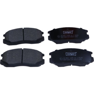 19-3600 Bremsbelagsatz, Scheibenbremse